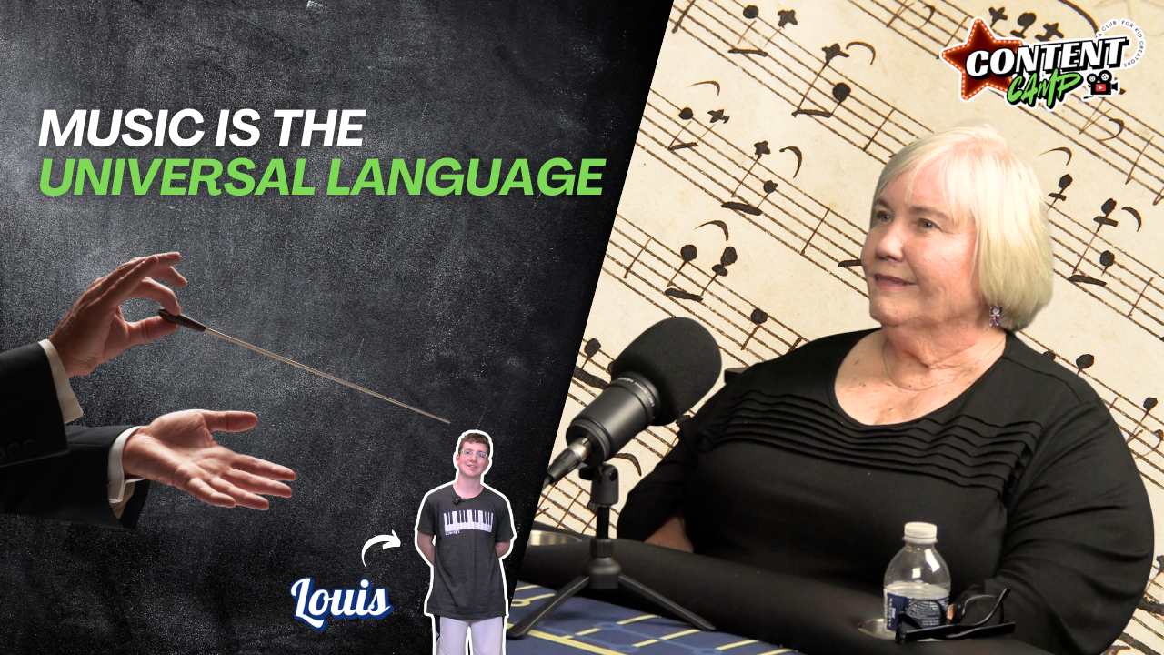 Music Is the Universal Language Betty Sherman talked all about the power of music.